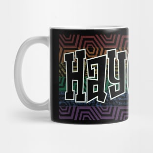 LGBTQ PATTERN AMERICA HAYES Mug